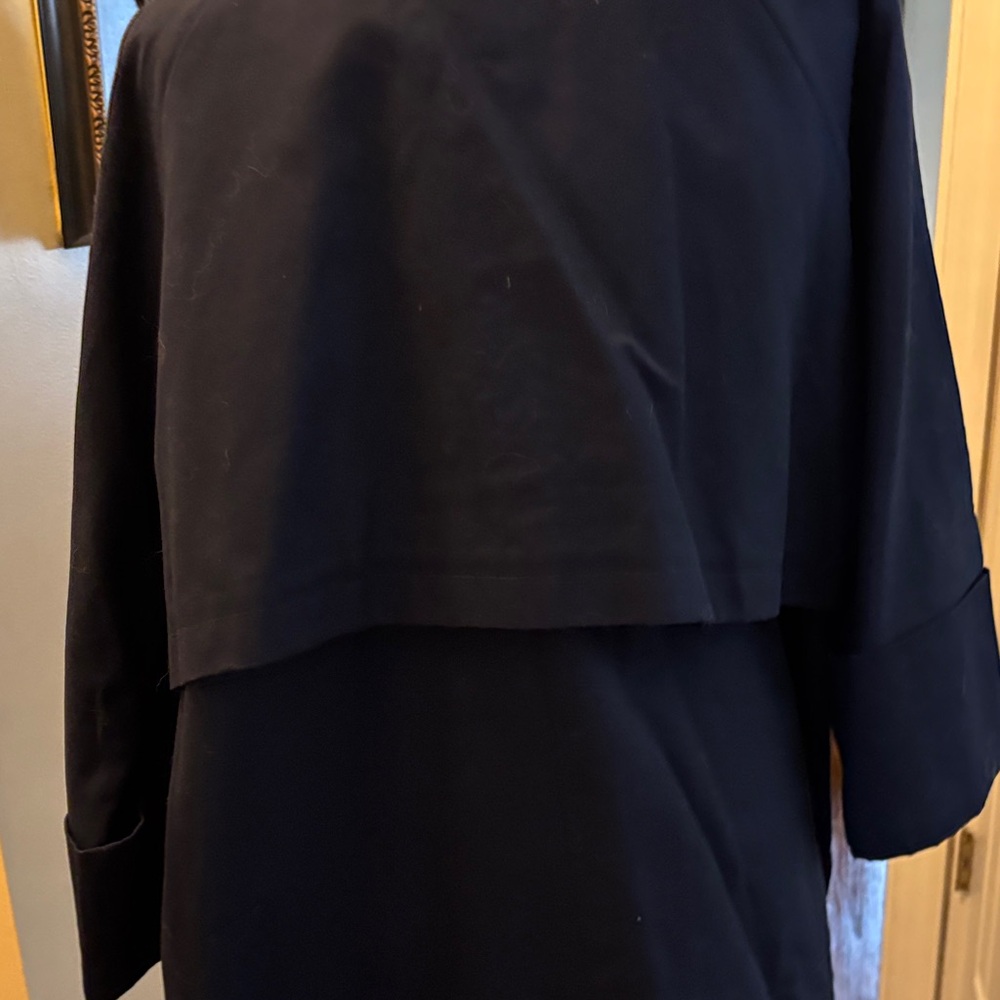 MarlaWynne Midnight Blue jacket with Metallic Buttons - Picture 6 of 6
